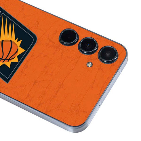 NBA Phoenix Suns Distressed Galaxy A55 5G Skin